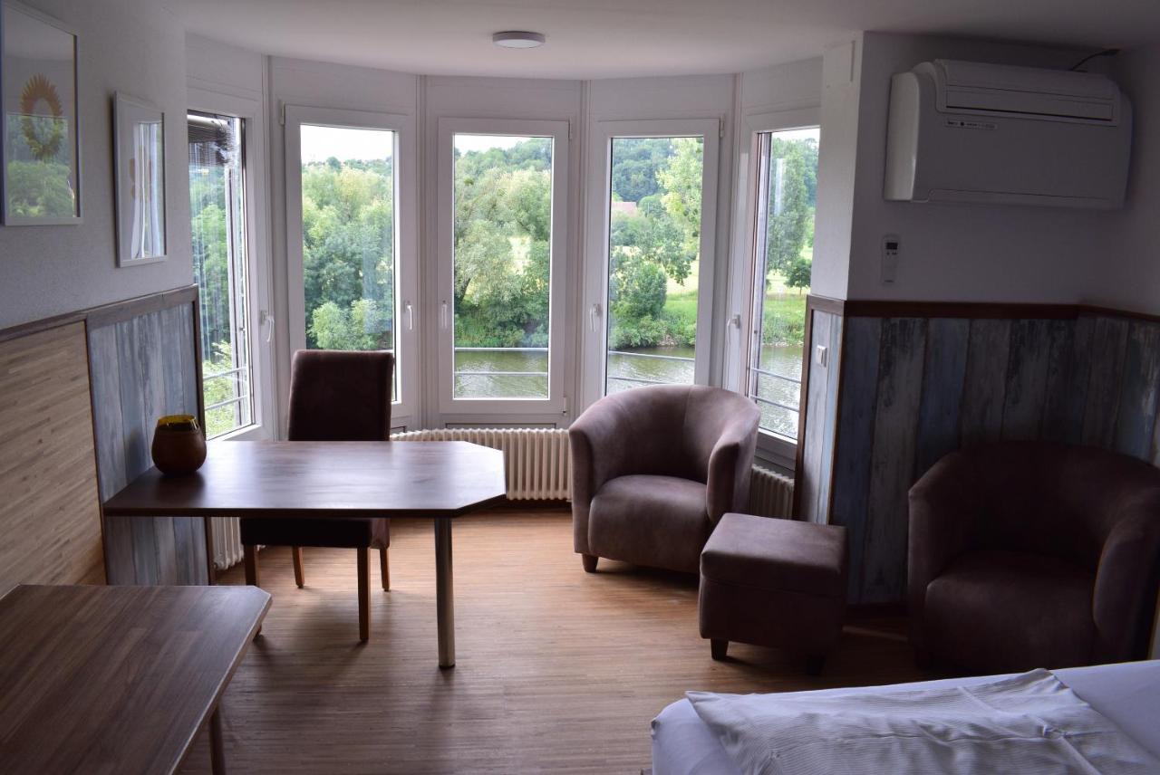 Apartments Mit Klimaanlage Am Neckarufer, Schoene Aussicht Bad Friedrichshall Eksteriør billede